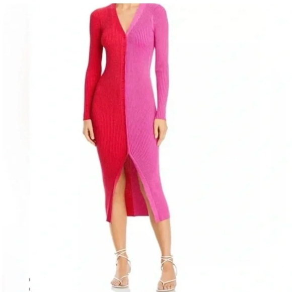 Staud
Shoko Colorblocked Midi-Dress - Picture 2 of 9